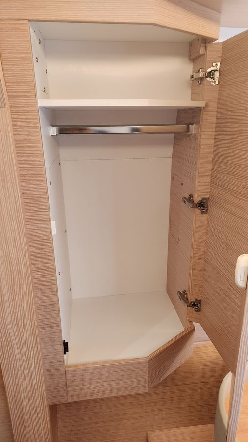 Master cabin hanging locker